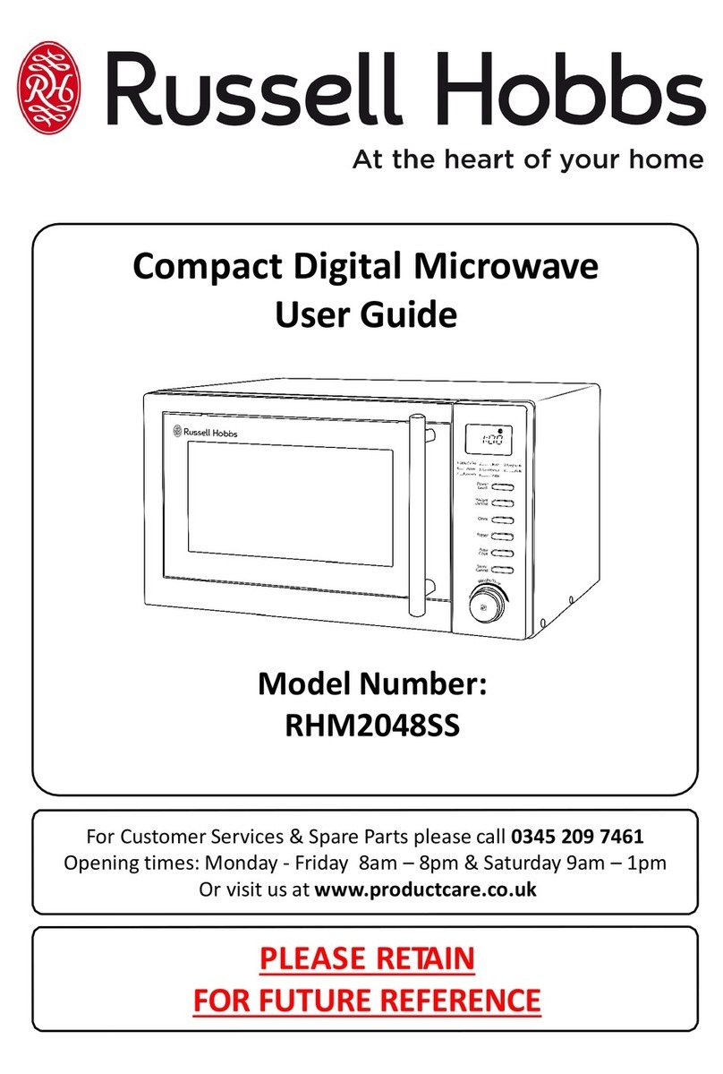 Russell Hobbs RHM2048SS user guide