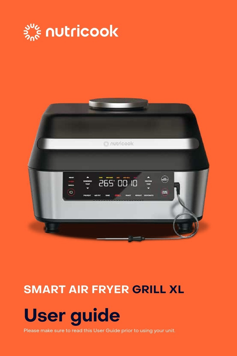 nutricook GRILL XL AFG960 user guide