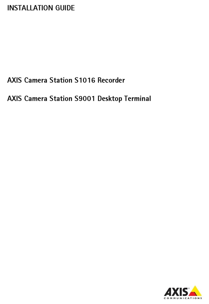 Axis S1016 installation guide