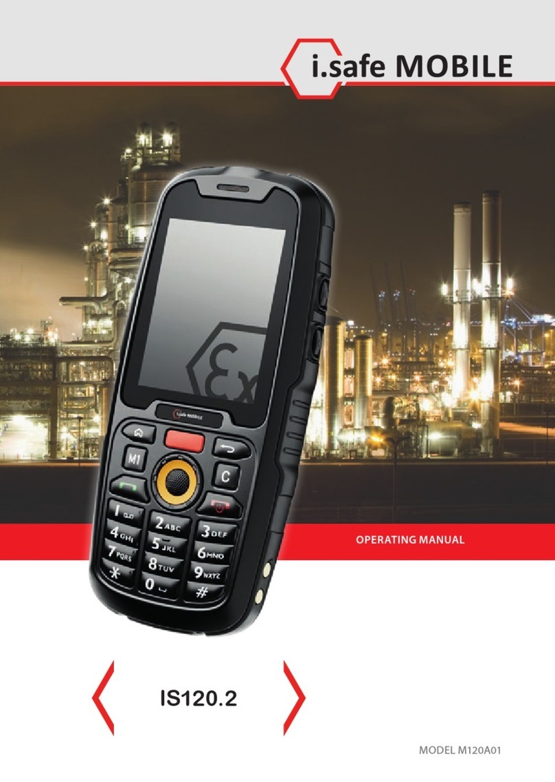 ISAFE MOBILE IS120.2 User manual ISAFE MOBILE IS120.2 User manual