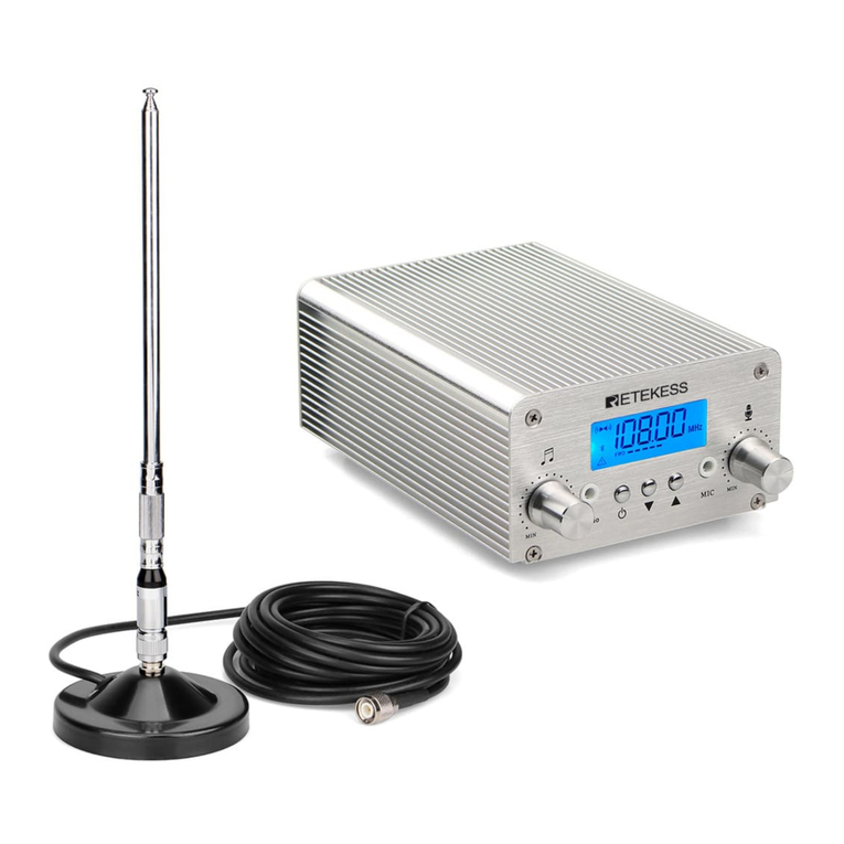 Retekess TR502 User manual