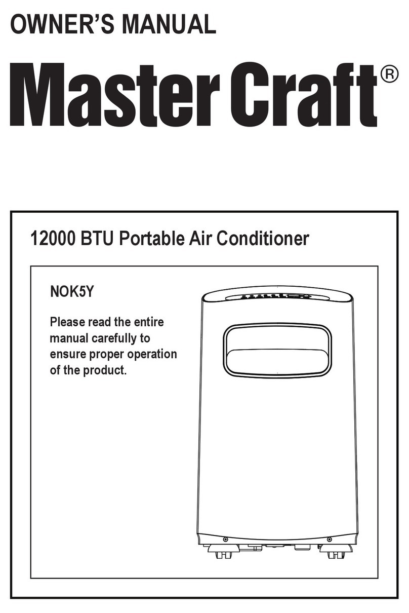 MasterCraft MCPAC12KHM owner's manual
