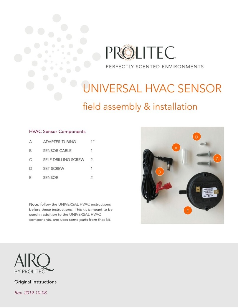 Prolitec AIRQ Assembly & installation