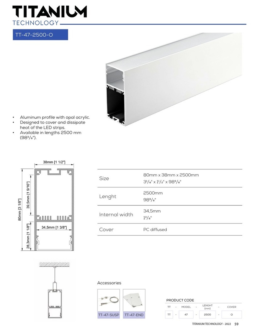 Titanium TT-47-2500-O User manual Titanium TT-47-2500-O User manual