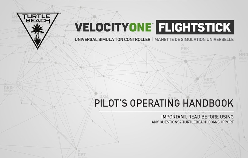 Turtle Beach VELOCITYONE FLIGHTSTICK Owner's manual