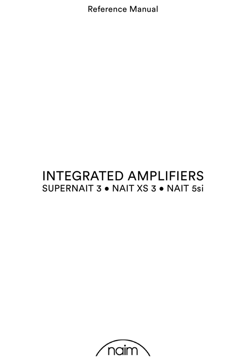 NAIM SUPERNAIT 3 Reference manual