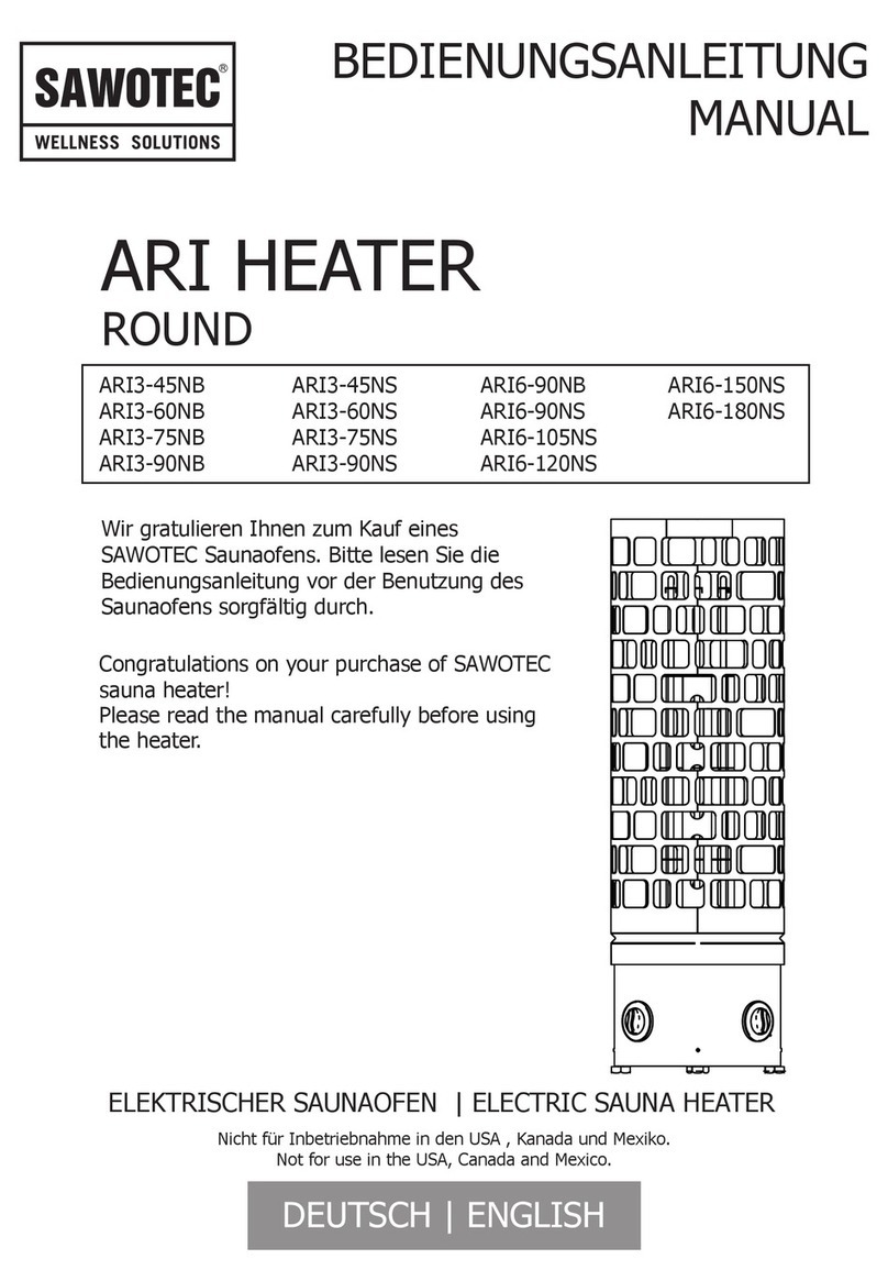 Sawotec ARI HEATER ROUND manual