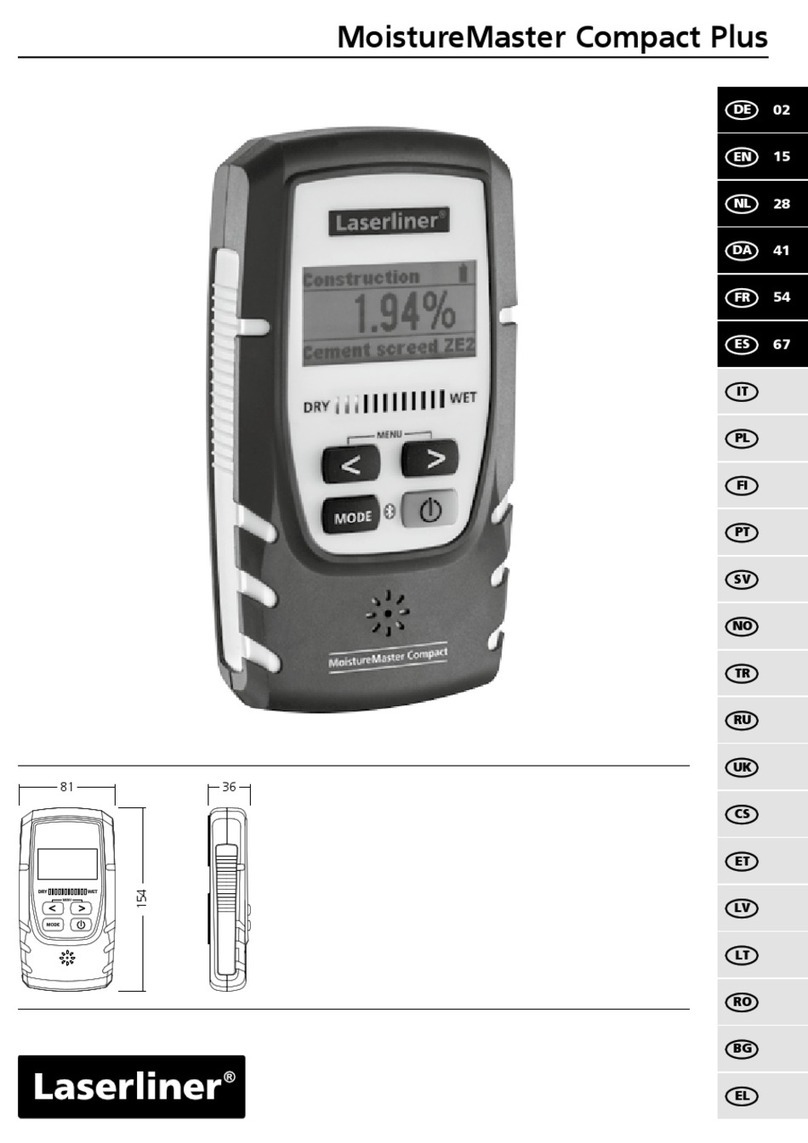 LaserLiner MoistureMaster Compact Plus manual