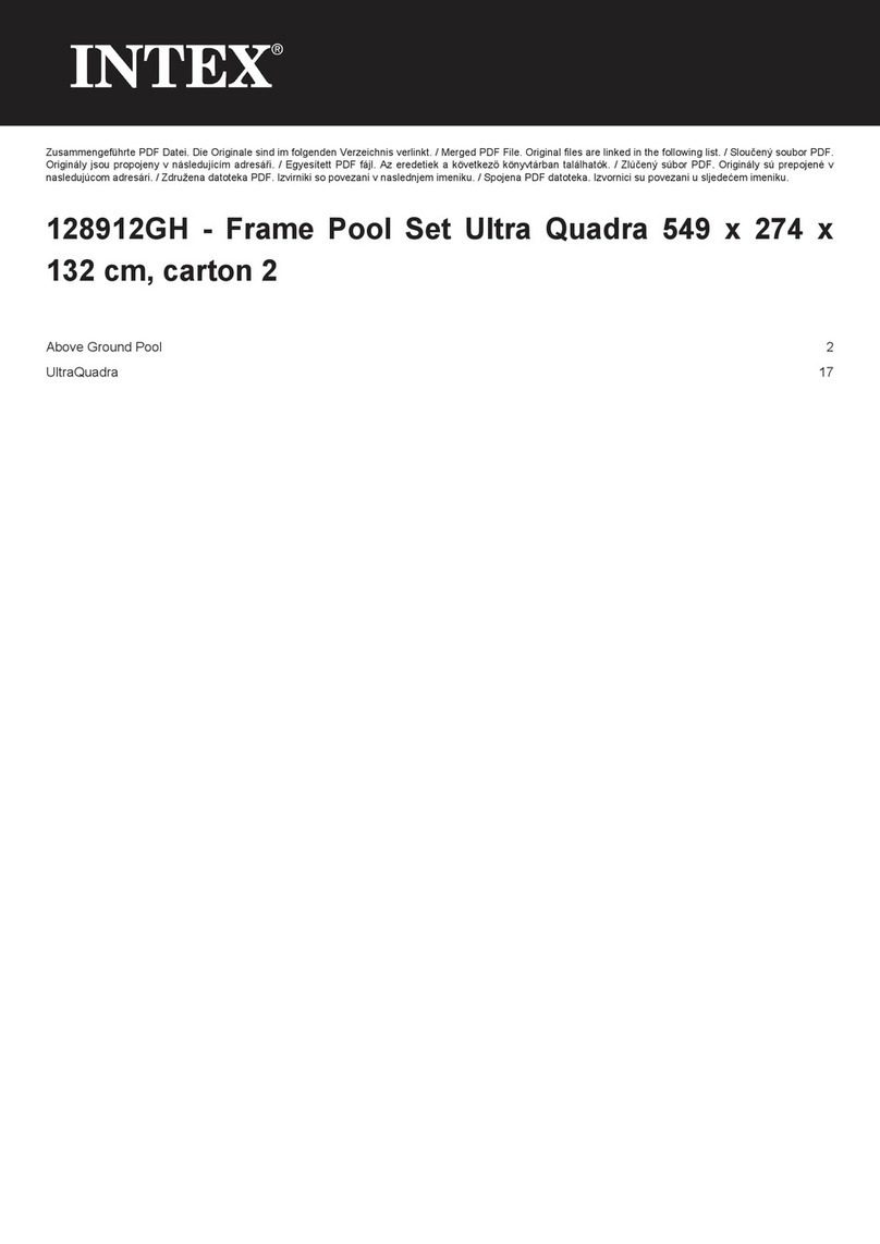 Intex 128912GH User manual