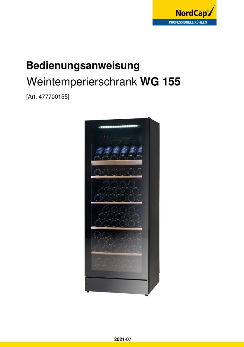 Nordcap WG 155 manual