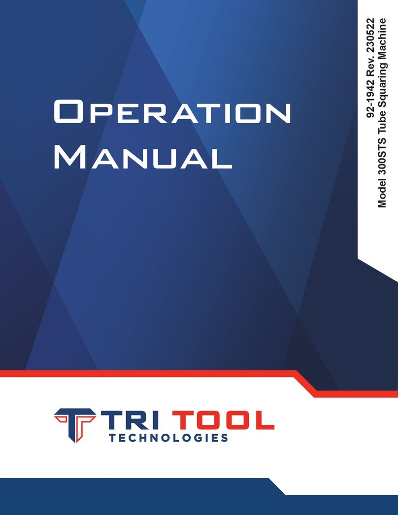 TRI tool 300STS User manual