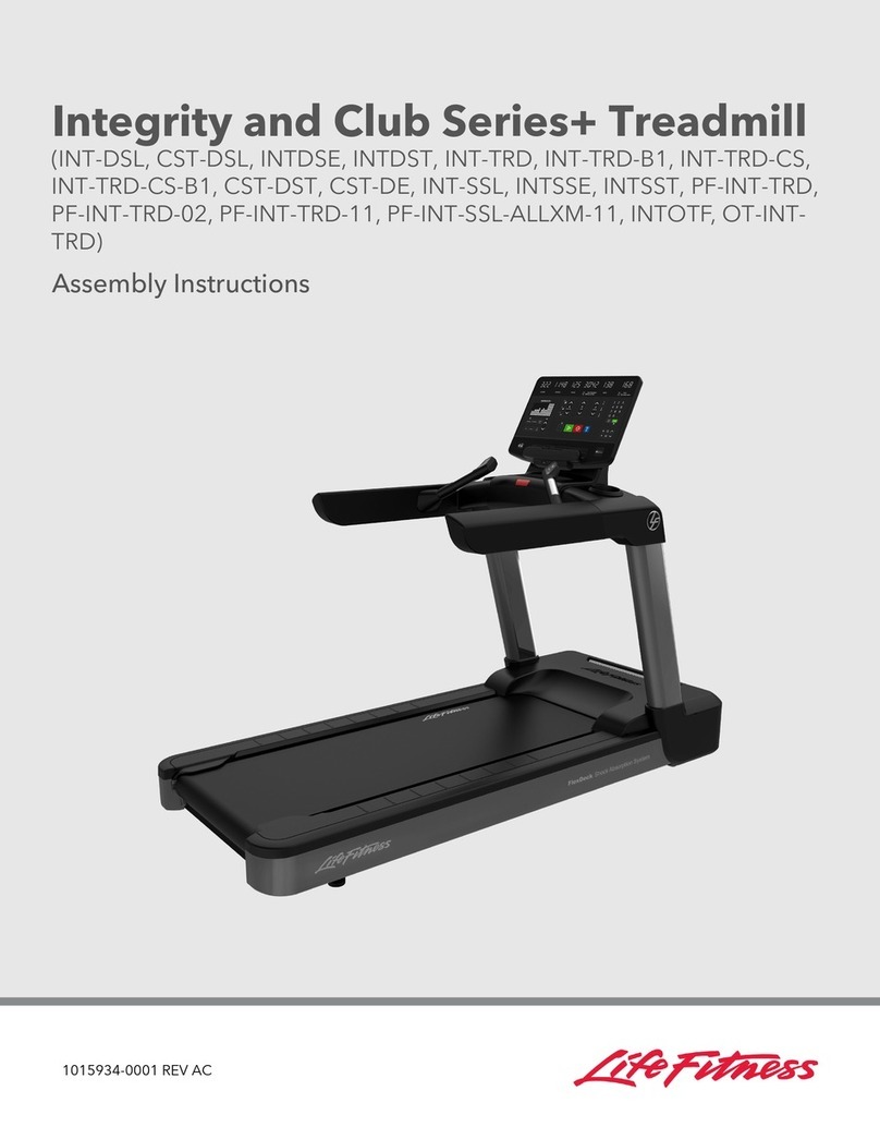 Life Fitness INT-DSL User manual