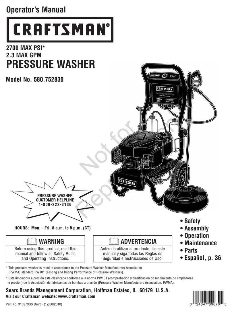 Sears Craftsman 580.752830 User manual