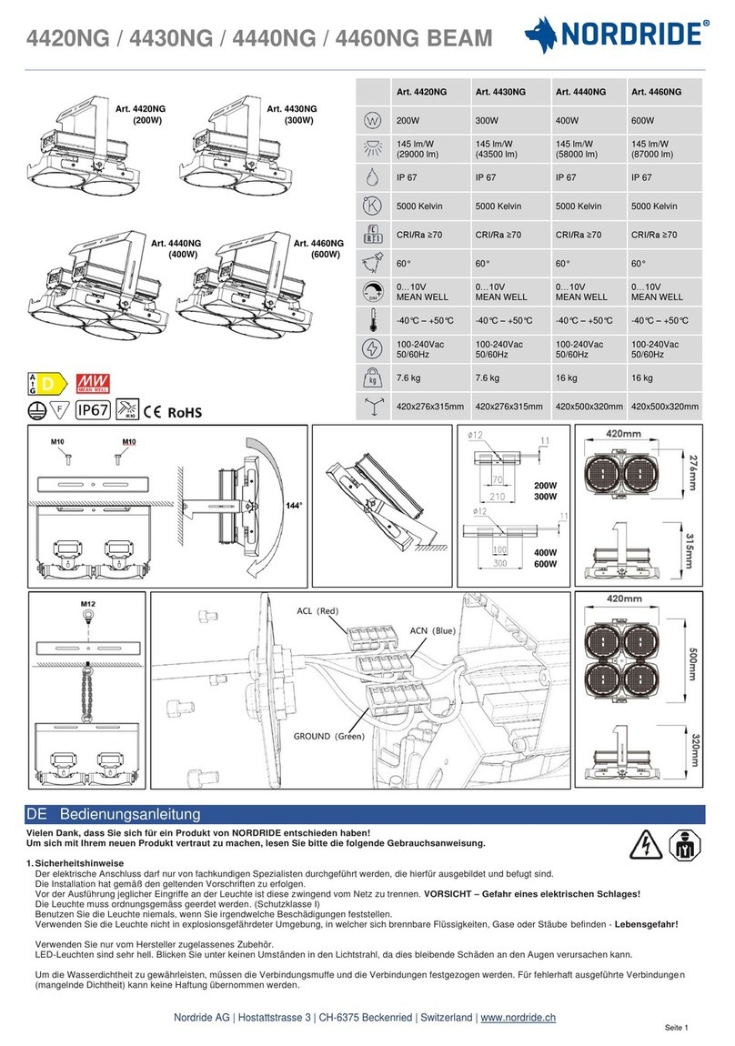 NORDRIDE 4420NG manual