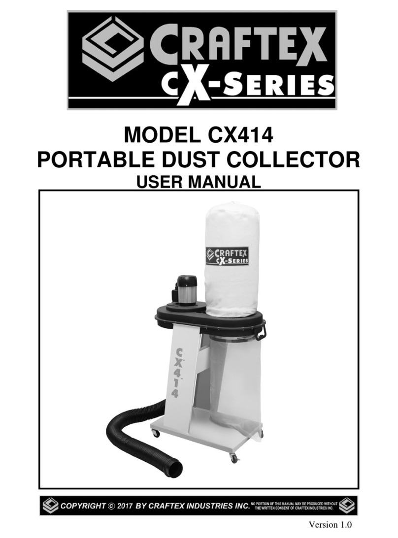 Craftex CX414 user manual Craftex CX414 user manual