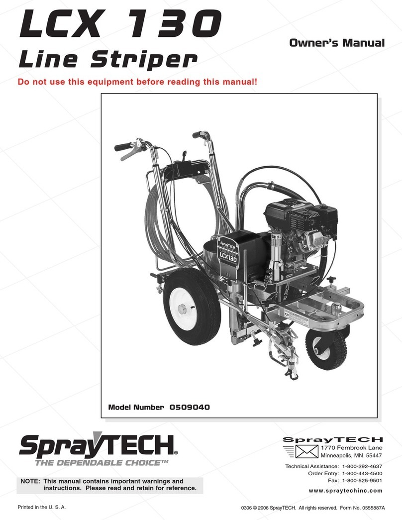 SprayTECH LCX 130 owner's manual SprayTECH LCX 130 owner's manual
