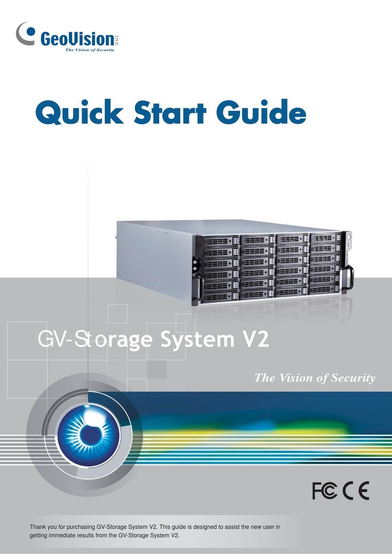 GeoVision GV-Storage System V2 quick start guide