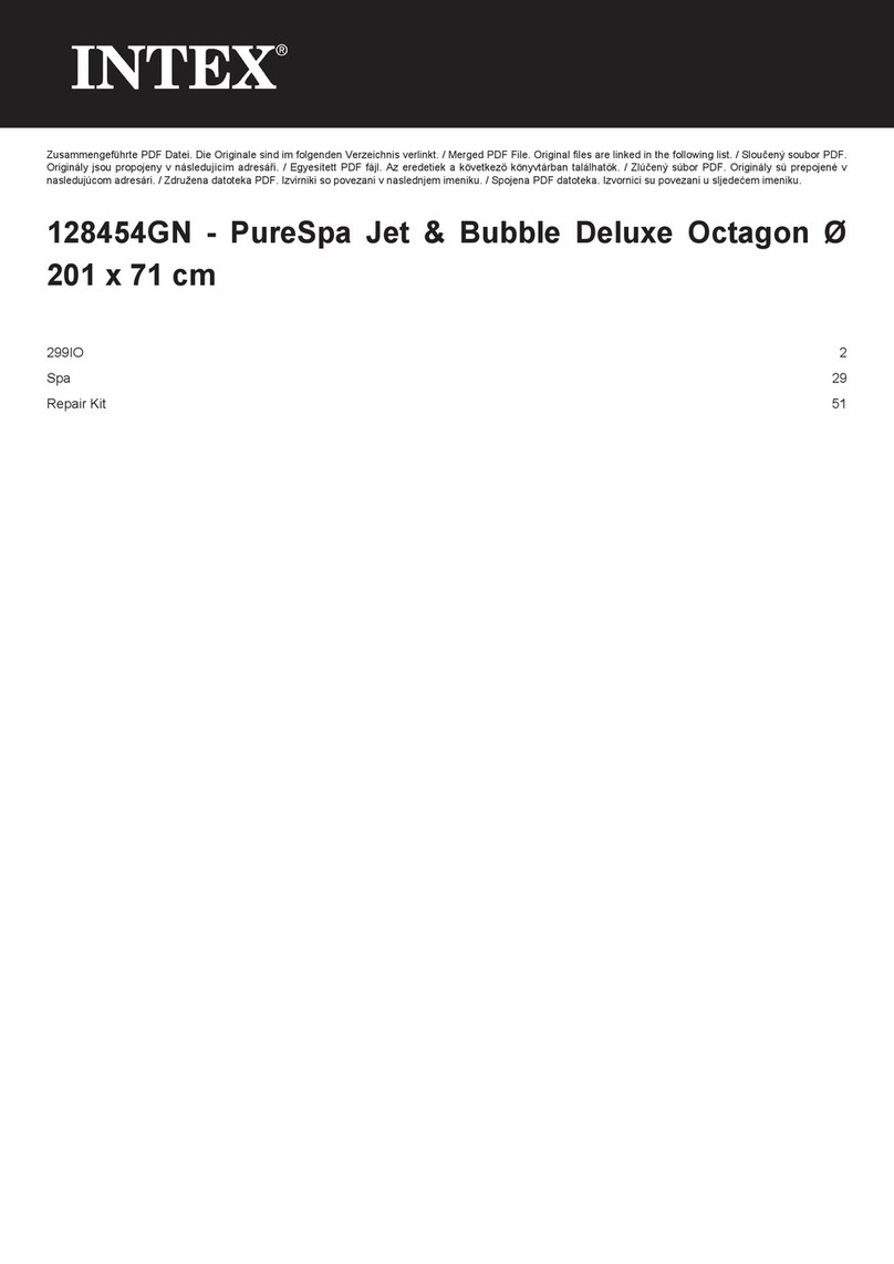 Intex PureSpa SJB-HS-22 User manual