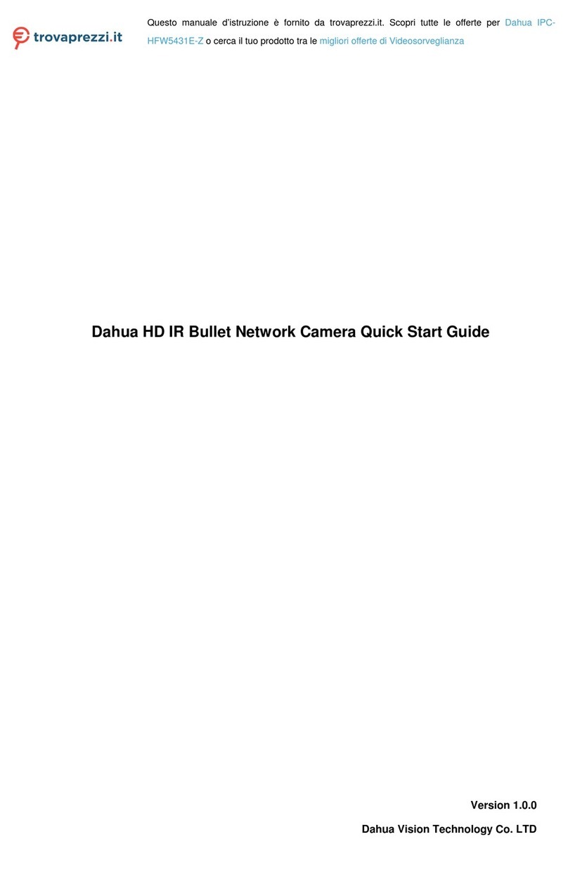 Dahua Technology IPC-HFW5431E-Z quick start guide