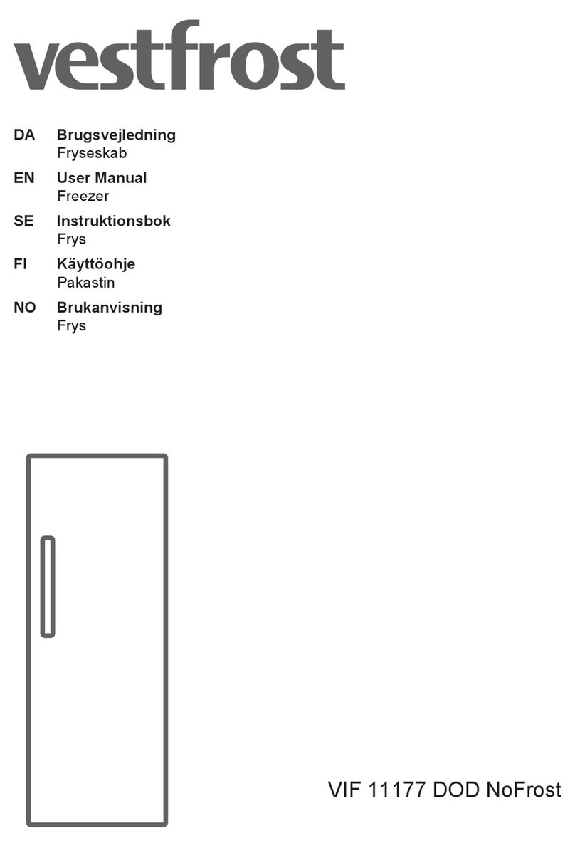 Vestfrost VIF 11177 DOD NoFrost user manual
