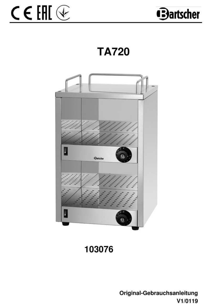 Bartscher TA720 User manual