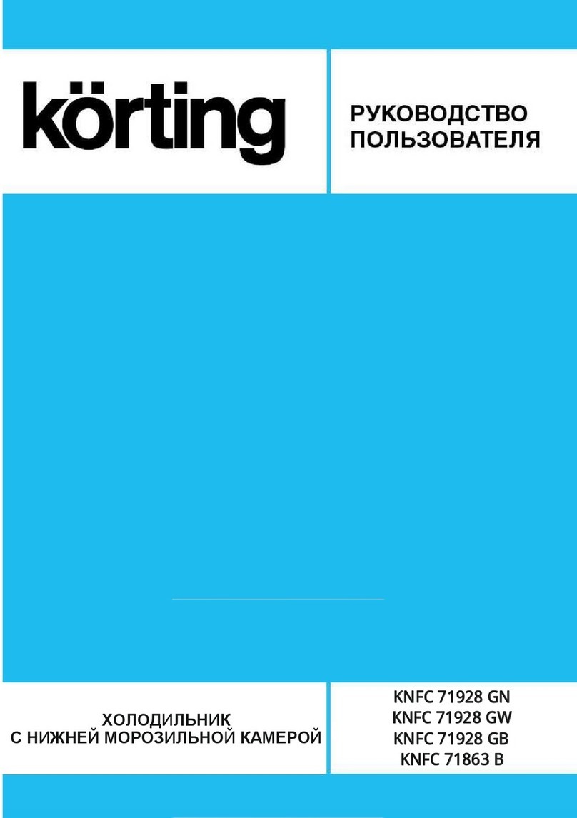 KORTING KNFC 71928 GN manual