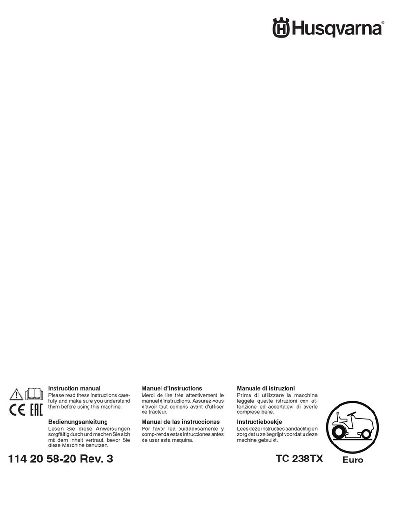 Husqvarna TC 238TX User manual