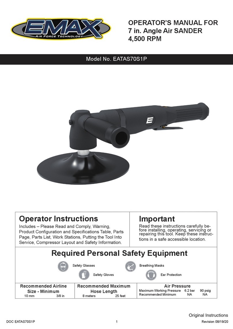 Emax EATAS70S1P Operator's manual