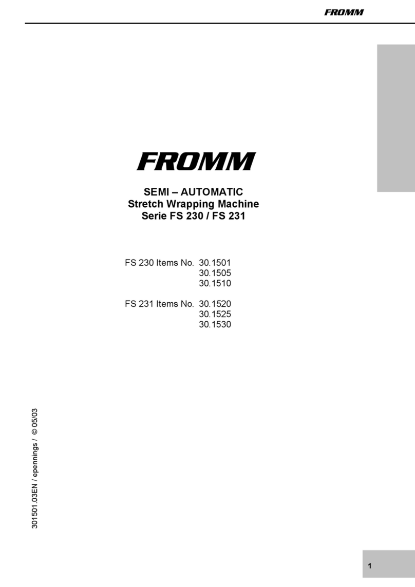 Fromm FS 230 Series User manual