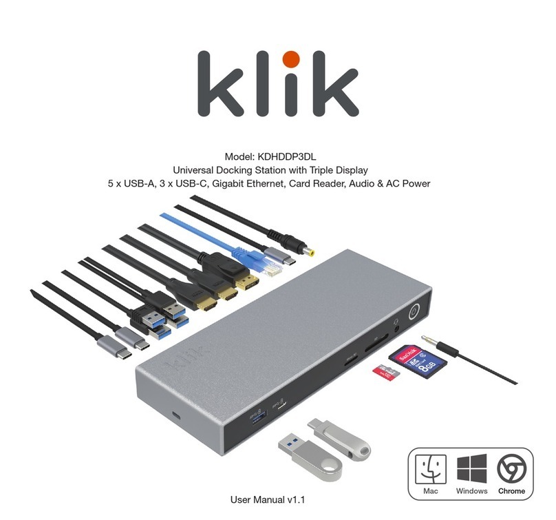 KLIK KDHDDP3DL user manual