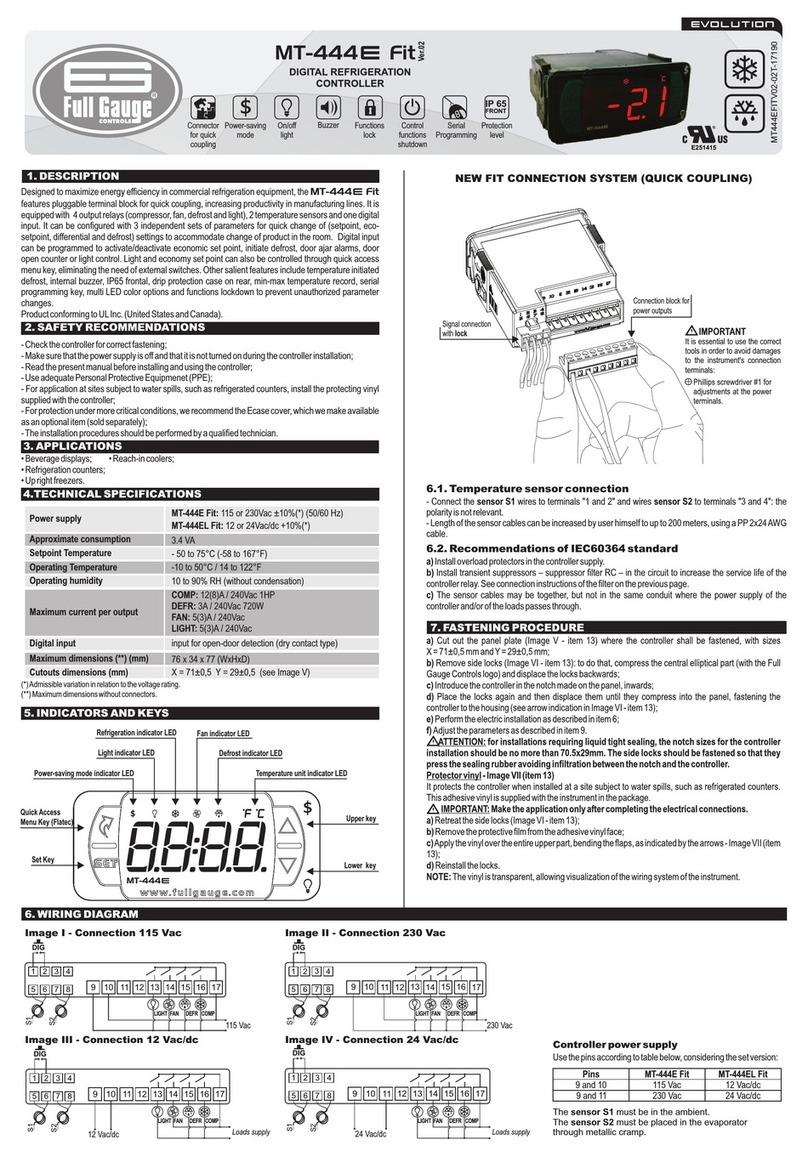 Full Gauge Controls MT-444e Fit manual