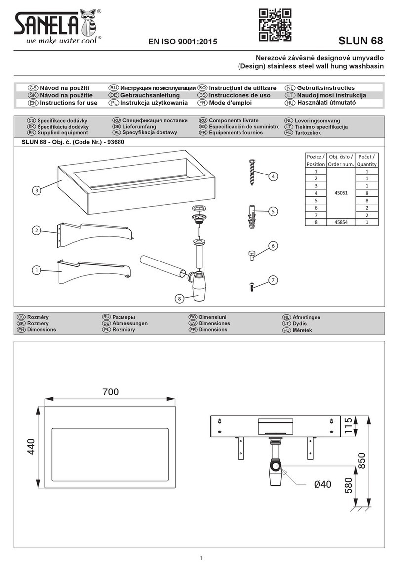 Sanela SLUN 68 Instructions for use Sanela SLUN 68 Instructions for use