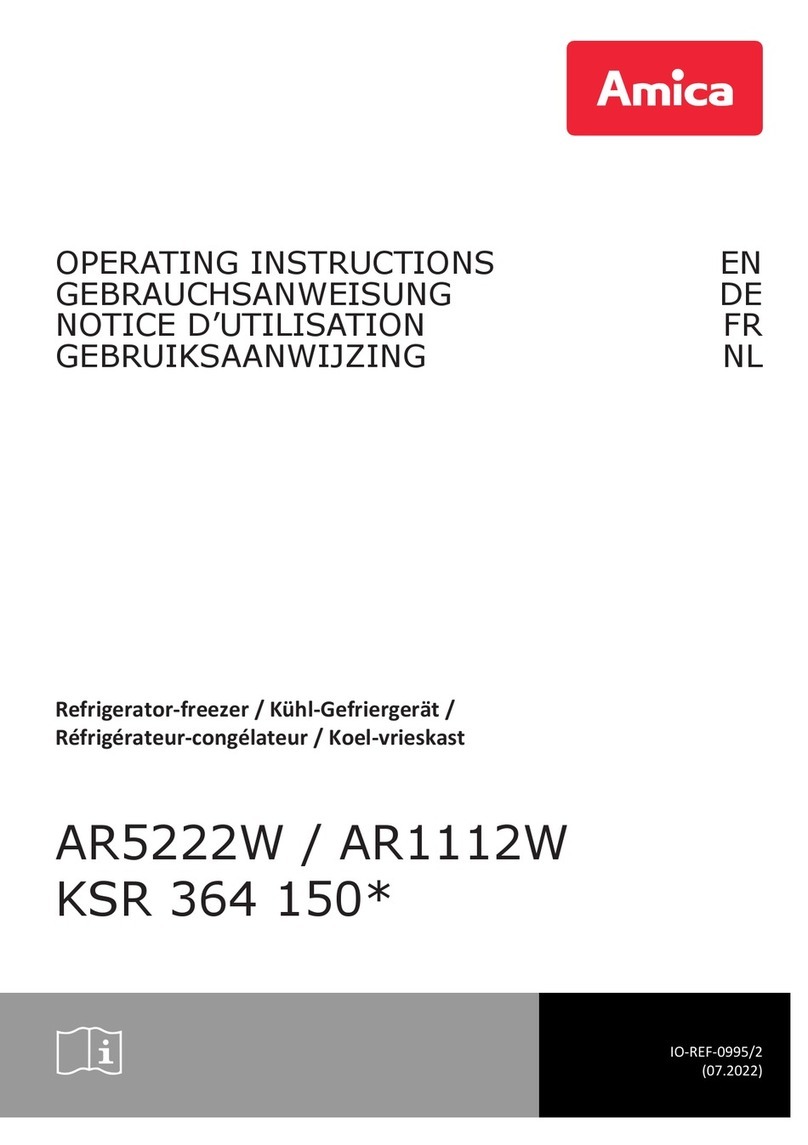 Amica AR5222W User manual Amica AR5222W User manual