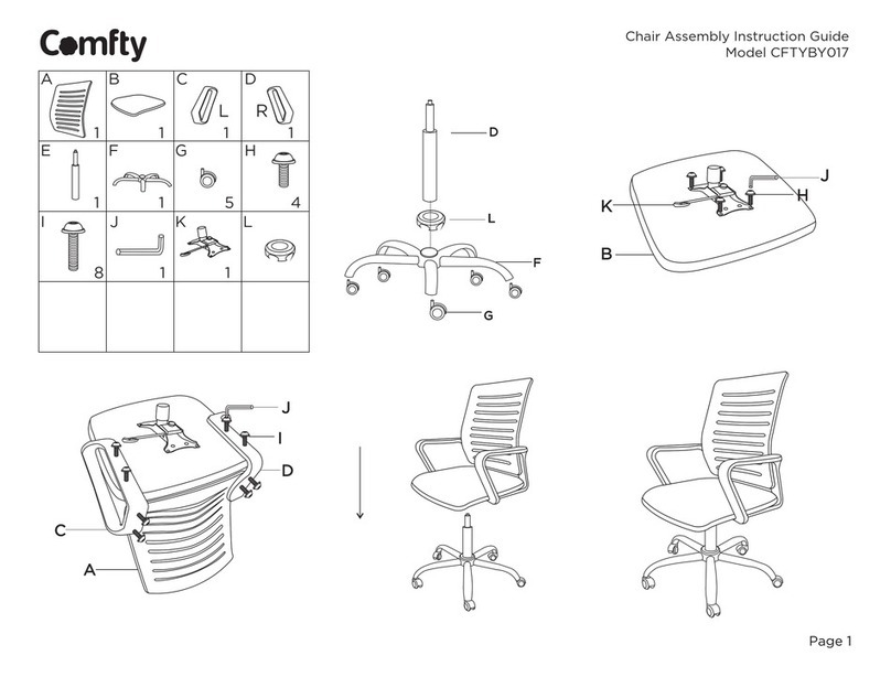 Comfty CFTYBY017 User manual