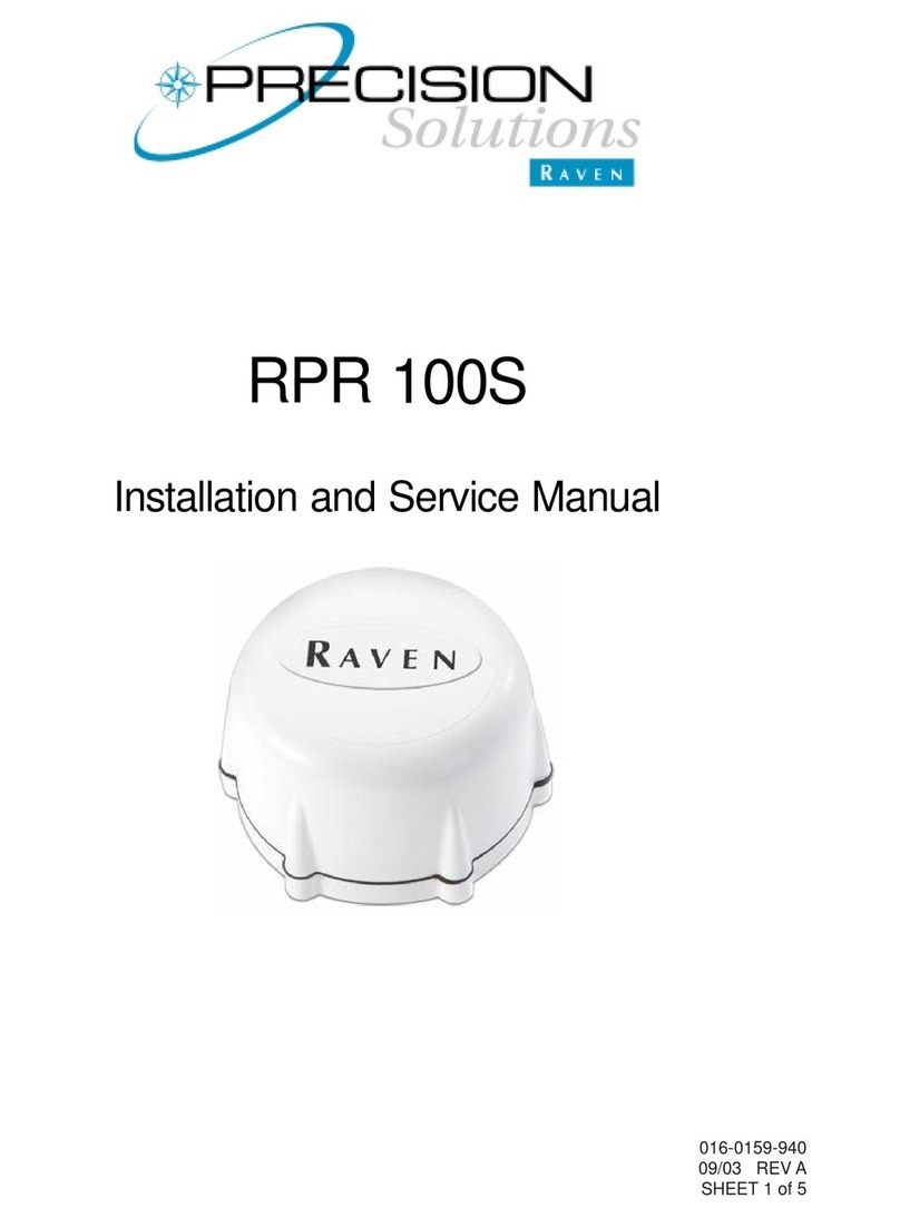 Raven RPR 100S Manual