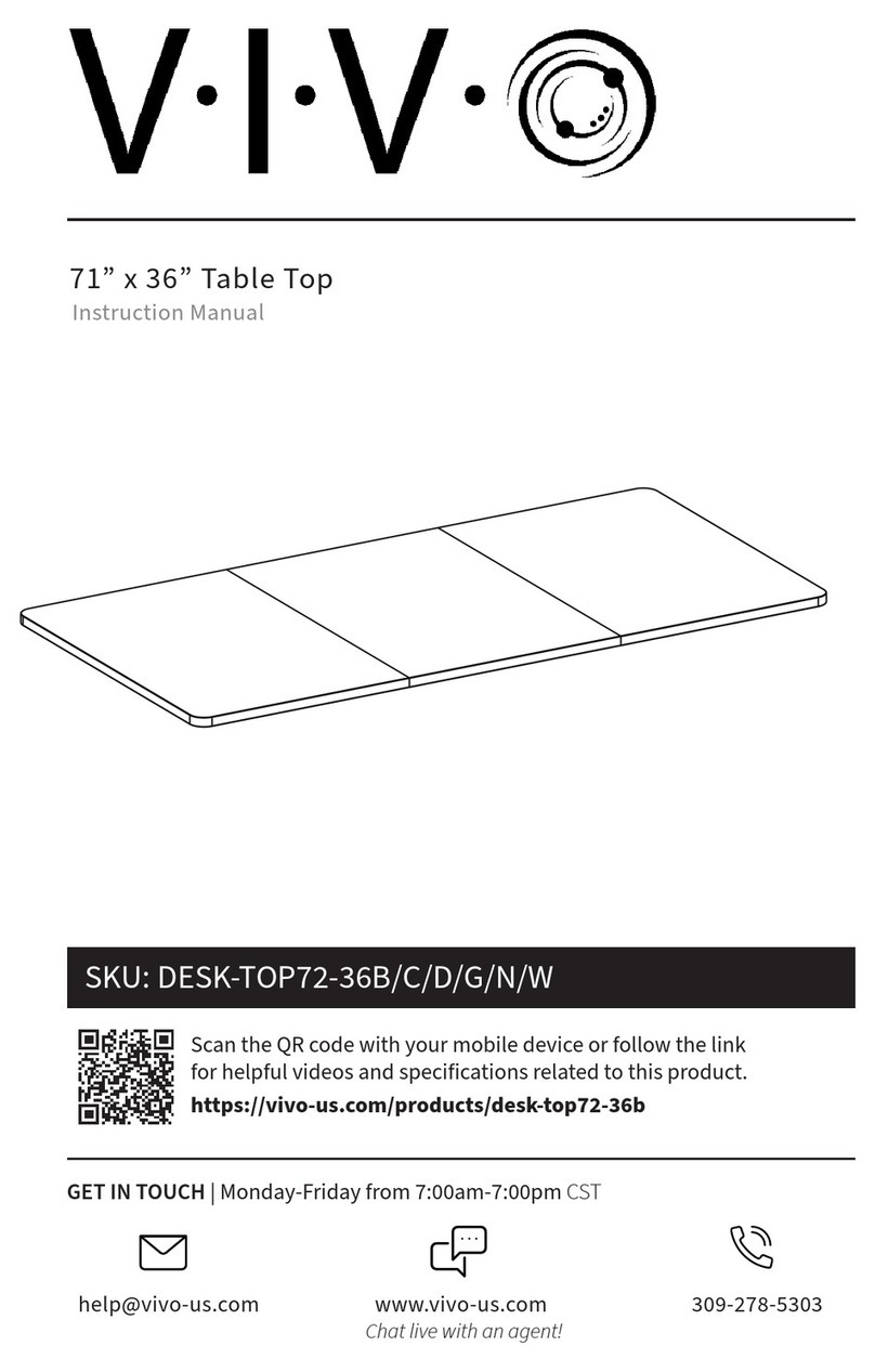 Vivo DESK-TOP72-36B instruction manual
