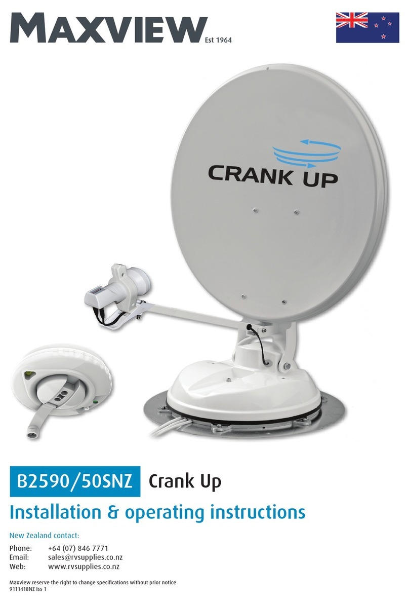 Maxview CRANK UP B2590/50SNZ Manual