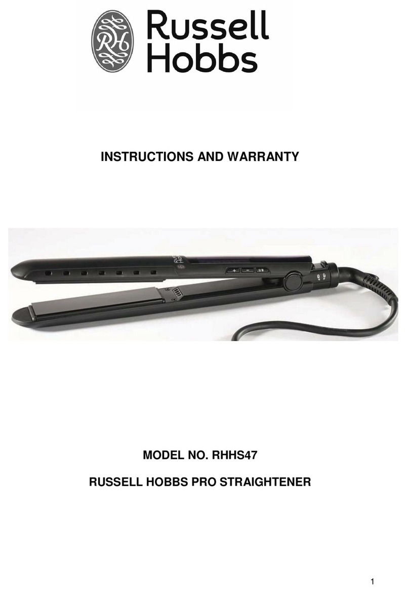 Russell Hobbs RHHS47 Installation guide