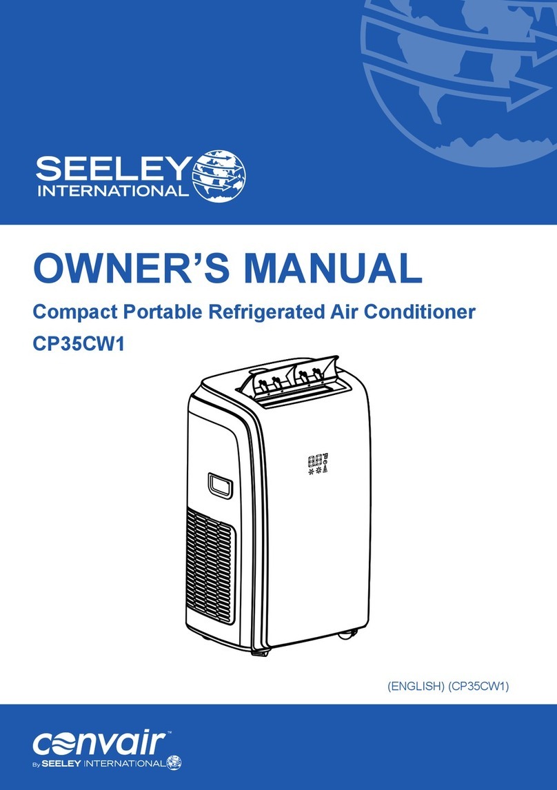 Seeley convair CP35CW1 User manual