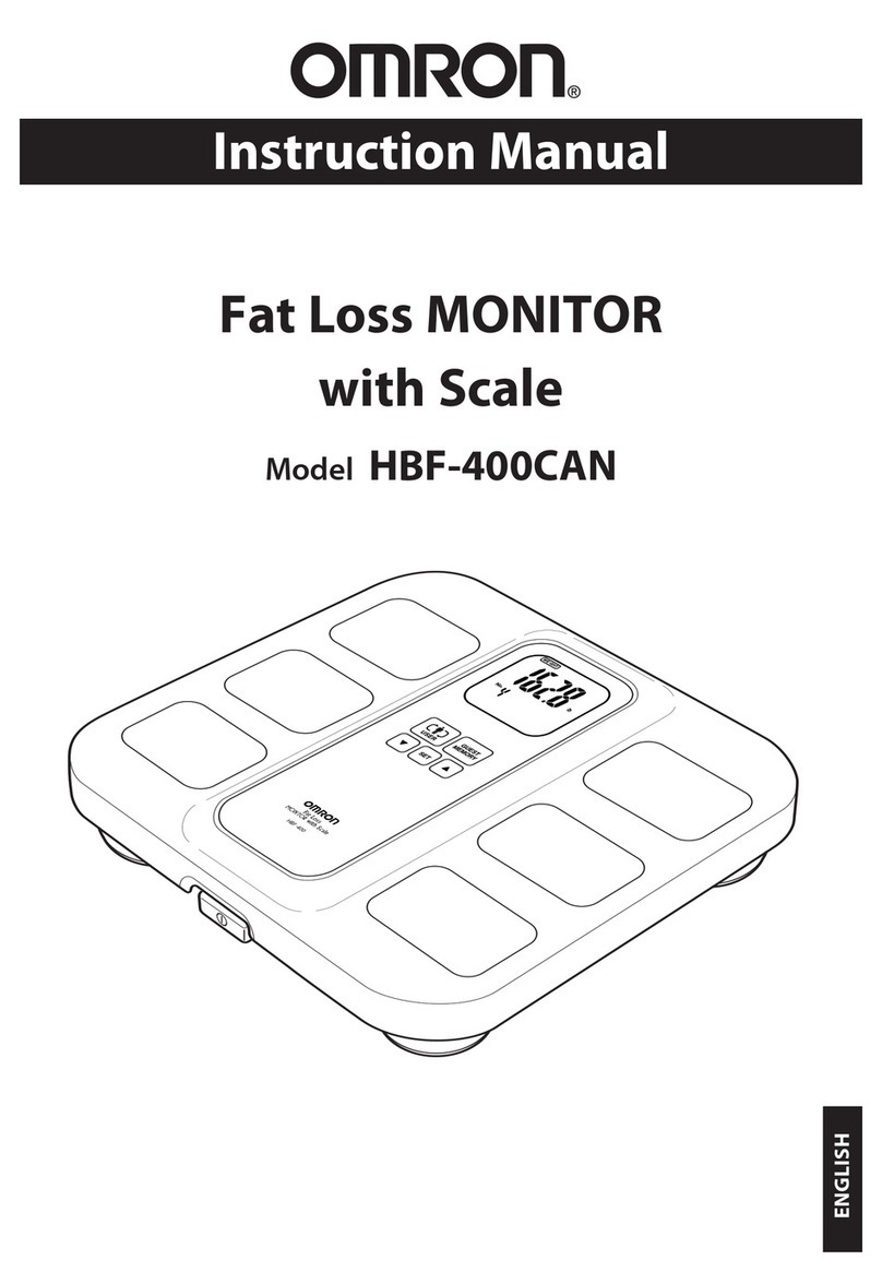 Omron HBF-400CAN User manual