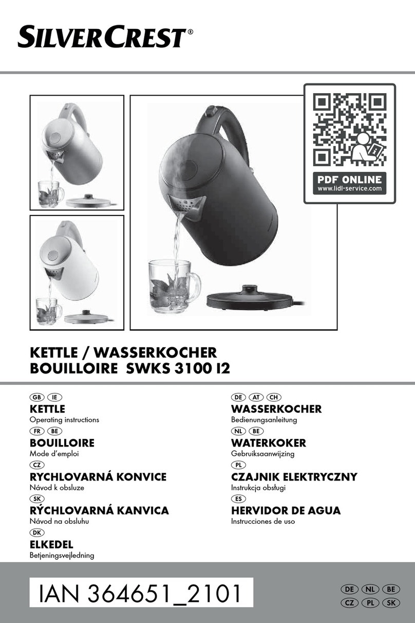 Silvercrest SWKS 3100 I2 User manual