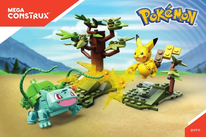 Mega Construx POKEMON DYF11 User manual Mega Construx POKEMON DYF11 User manual