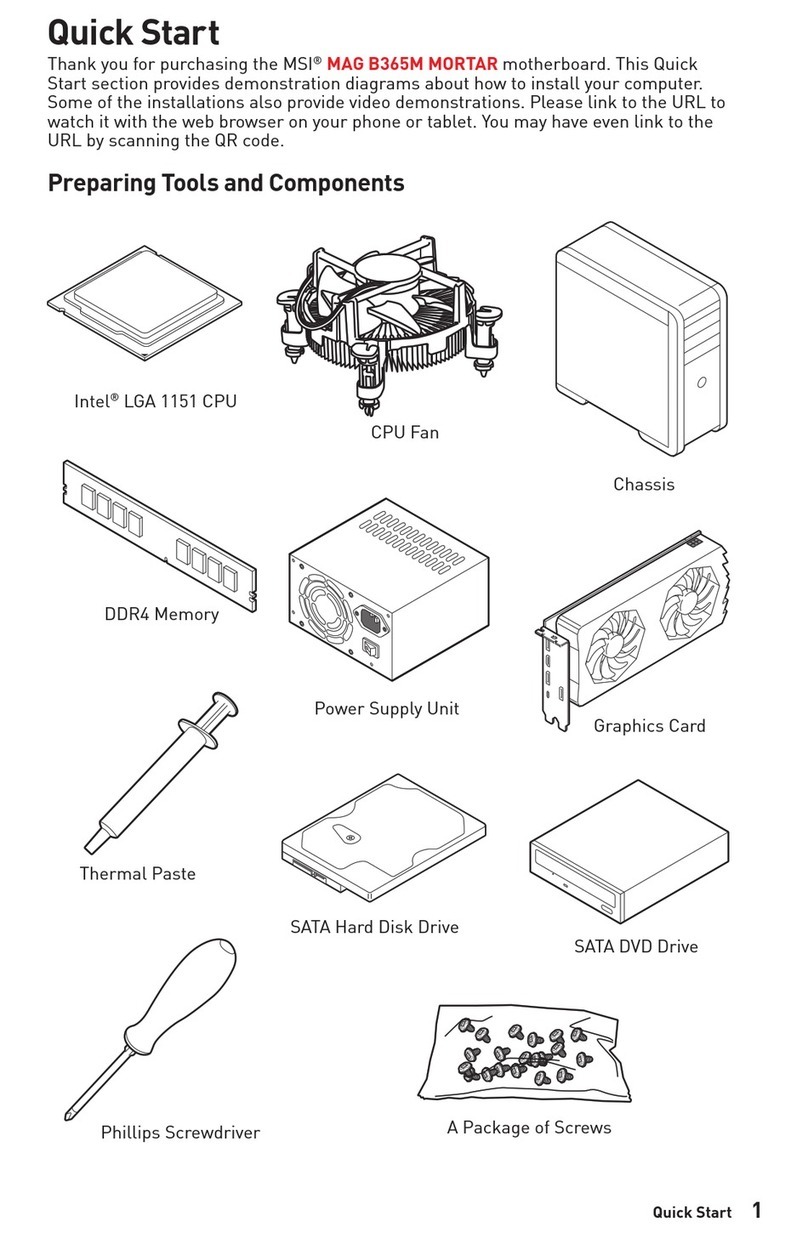 MSI 7C67-001R User manual
