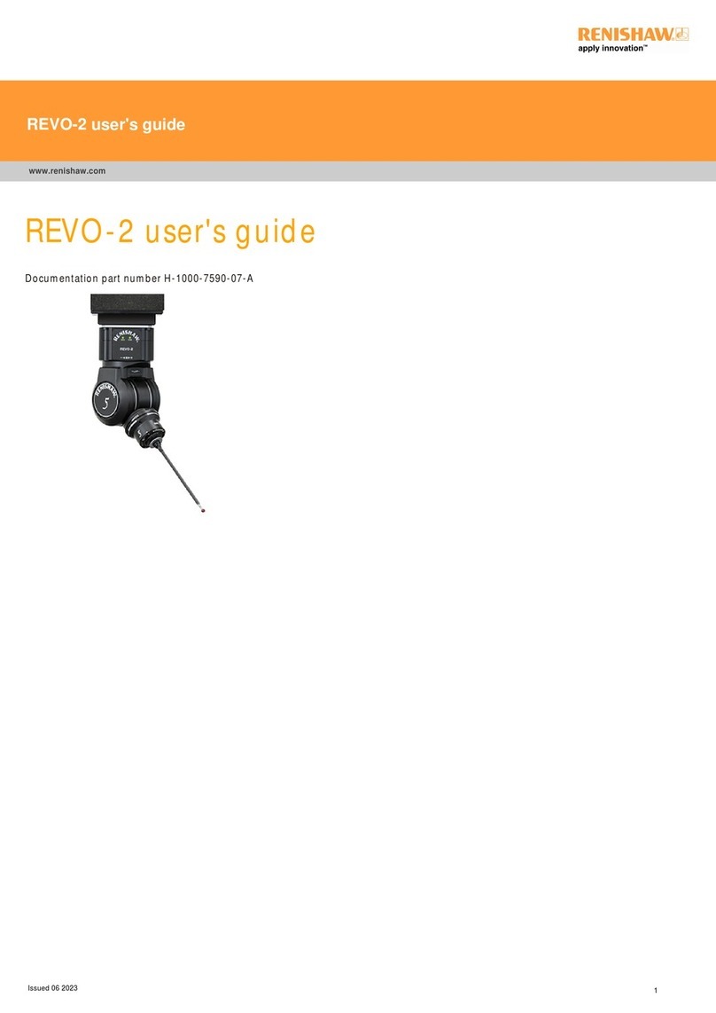 Renishaw REVO User manual
