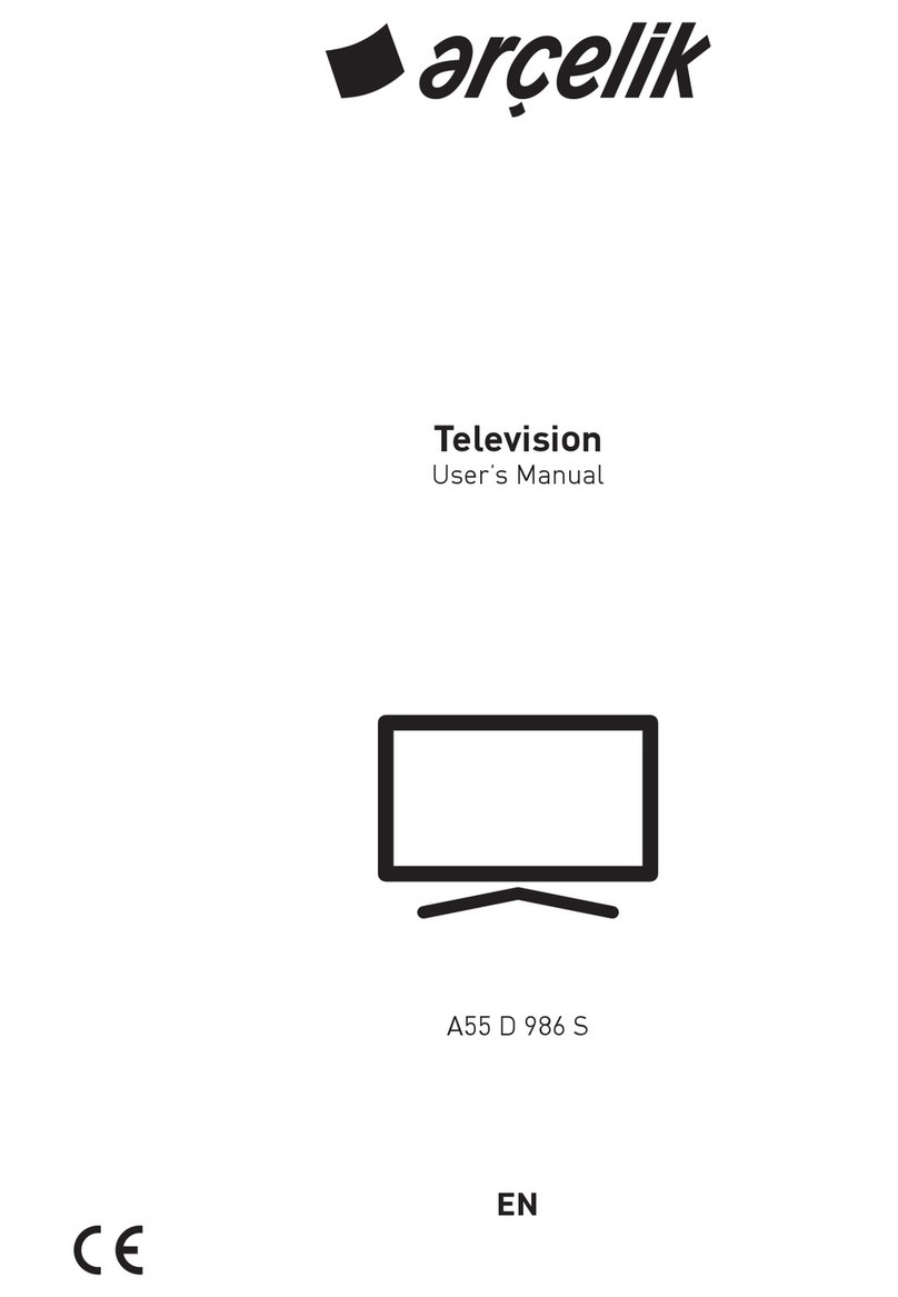 arcelik A55 D 986 S User manual