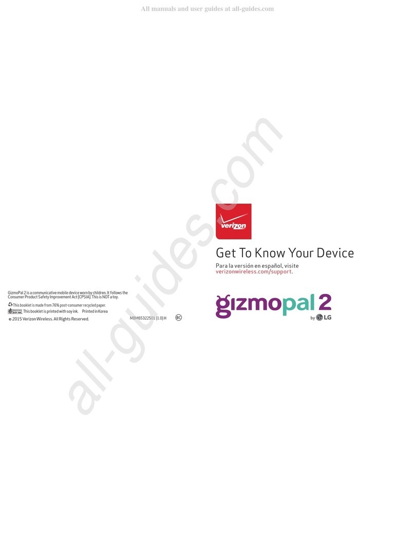 Verizon LG GizmoPal 2 manual
