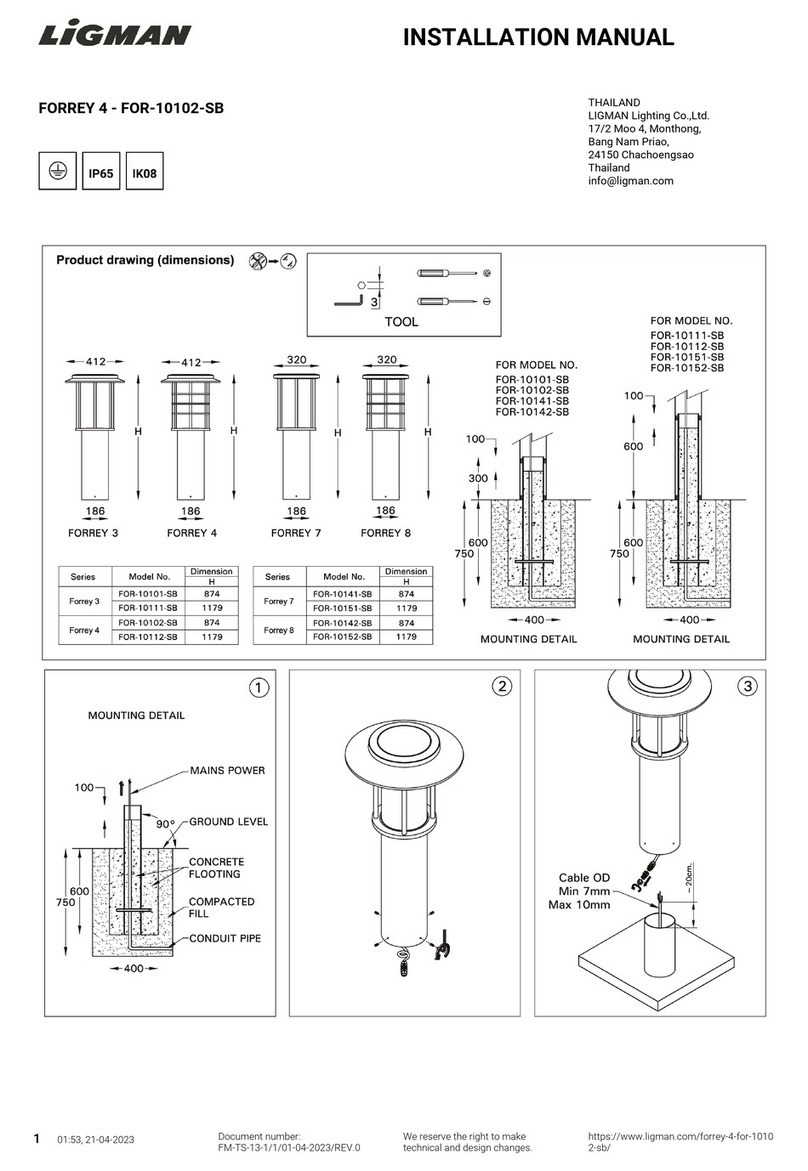 LIGMAN FORREY 4 User manual