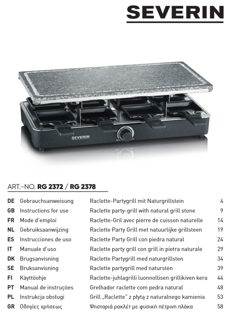 SEVERIN RG 2372 User manual