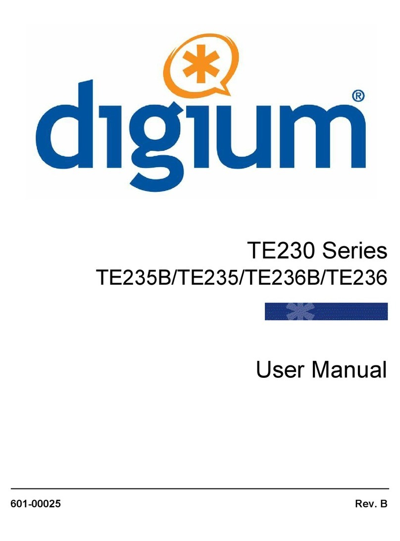 Digium TE230 Series user manual
