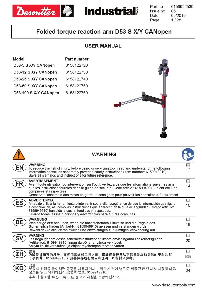 Desoutter D53-5S user manual